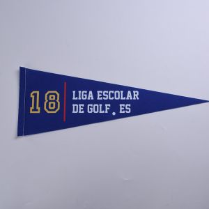 China Printing 150D Polyester Felt Pennant Banner For Advertising Activity on sale