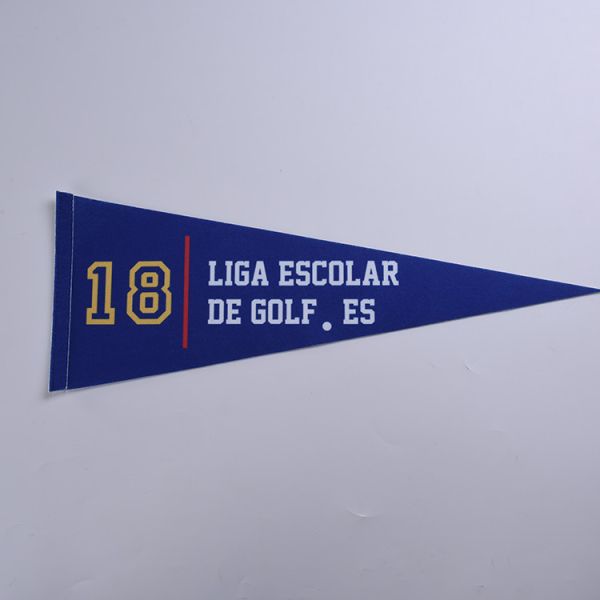 Buy Printing 150D Polyester Felt Pennant Banner For Advertising Activity at wholesale prices