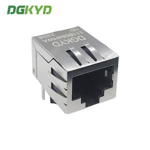 DGKYD111B084HWA1D Single Port RJ45 Connector Crystal Head Lampless