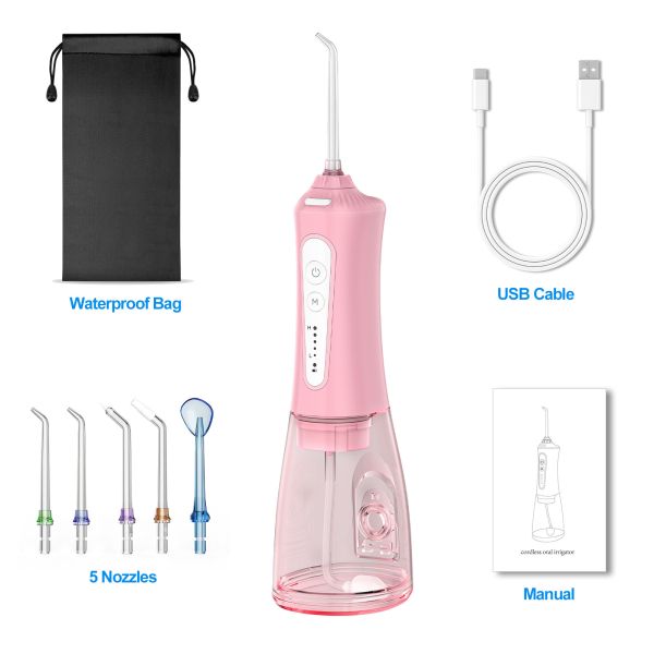 Professional Oral Dental Cordless Oral Sonic Irrigator Machine Portable Dental