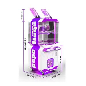 Prize Cube Claw Machine Clamp Vending Game Mini Grabber ODM