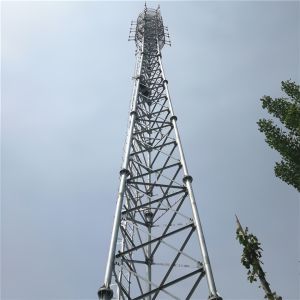 Wifi Phone Communication Triangular Antenna Mast 3 Legged Radio Communication