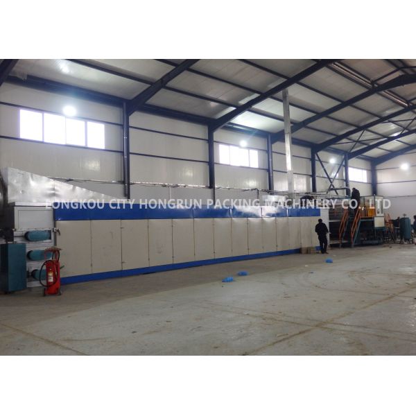 Blue Color Paper Egg Tray Machine With Multilayer Dryer Dimension 30*6*4M