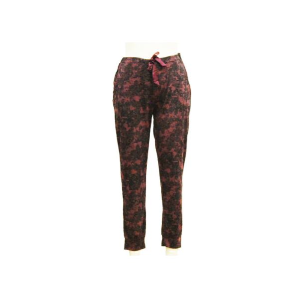 Buy Skinny Leg Ladies Casual Pants Women'S Pull On Trousers Sleep Wear Adjustable Waist Band at wholesale prices