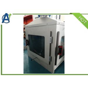Single Flame Source Test Flammability Test Equipment EN ISO 11925-2 And DIN