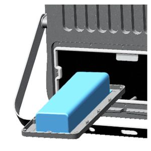 167.5*194.5*35mm 30W 5kg Led Solar Floodlight