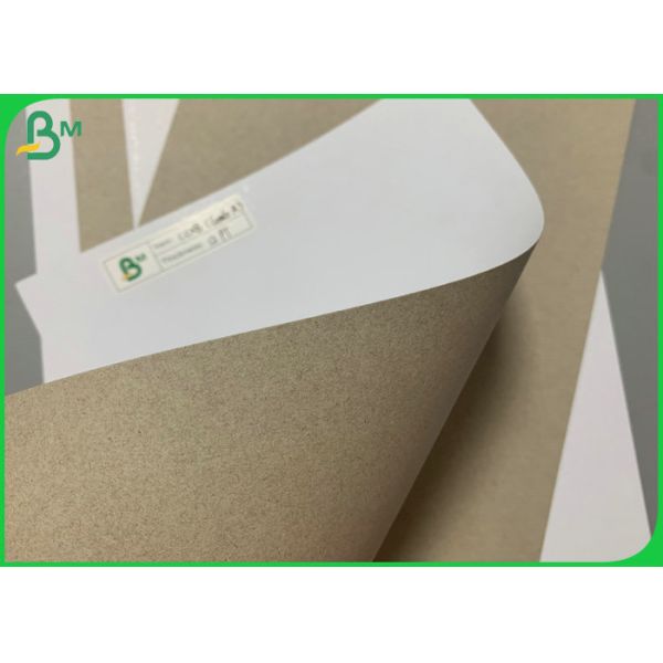 Smooth White 300g Duplex Board Grey Back For Beverage Packaging