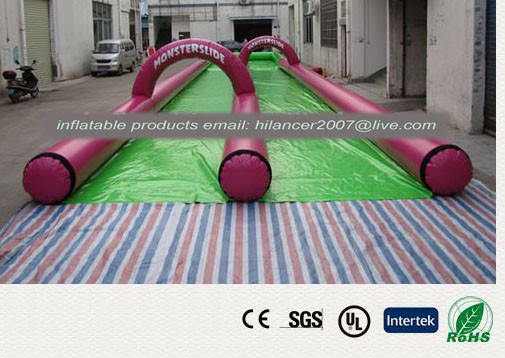 Buy kids and adult inflatable giant slide 250m long at wholesale prices