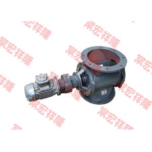 China Stainless Steel Dispenser Flange Type Valve Pneumatic Rotary Electric on sale