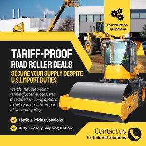 Construction Machinery 4ton Double Drum Road Roller Full Hydraulic Roller