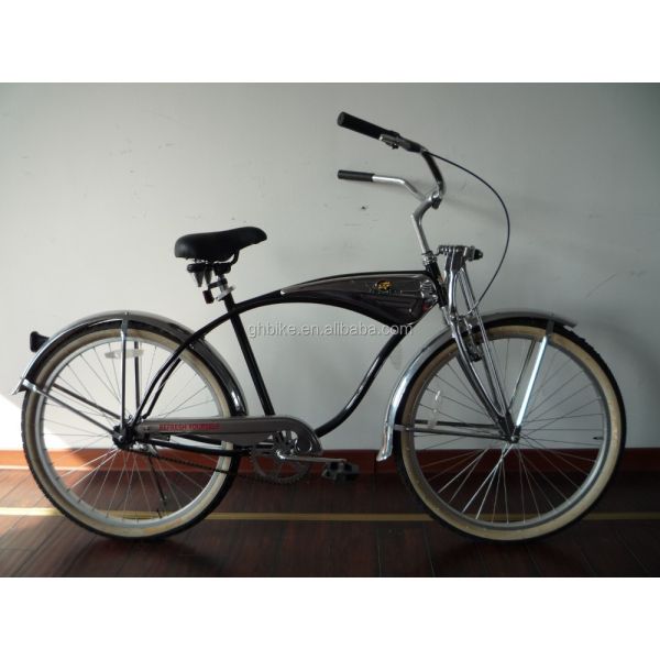 26" Spring Suspension Fork Beach Cruiser Bike Vintage City Bicycle with CE ISO9001 CPSC