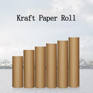 Waterproof Greaseproof Kraft Wrapping Paper Roll Offset Printing