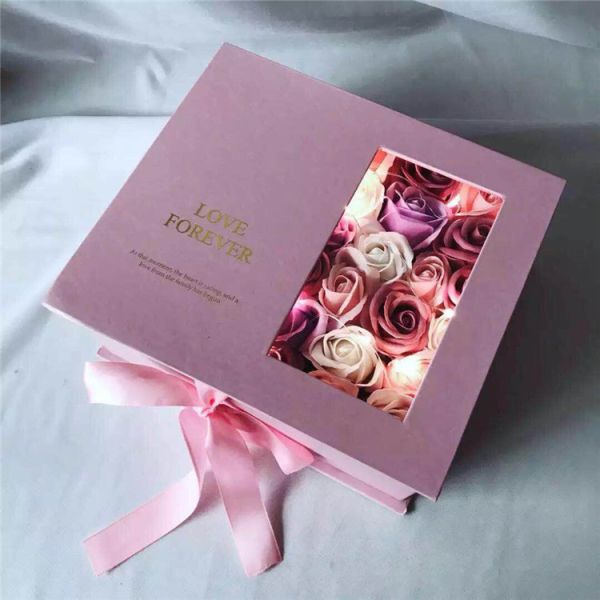 Buy Elegant Flower Boxes Business Rose Flower Gift Box at wholesale prices