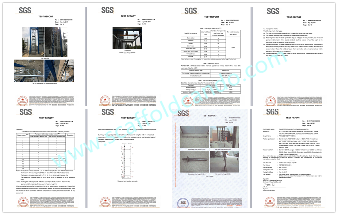 Ringlock scaffold system hot dip galvanized diagonal brace 1200*2000mm,1200*1800mmL gain loading capacity for scaffolds