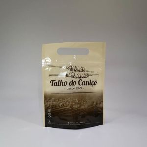 260mmx200mm 90 Micron Stand Up Pouch With Handle