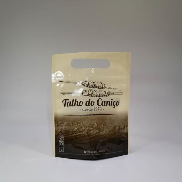 Buy 260mmx200mm 90 Micron Stand Up Pouch With Handle at wholesale prices