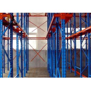 Warehouse High Density Pallet Racking System , Assemble Pallet Flow Racking