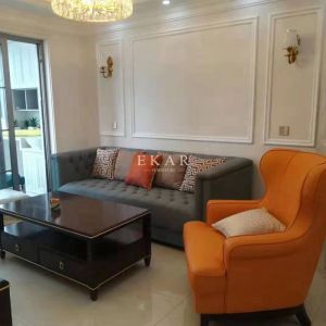 Latest Living Room Nordic Design Modern Leather Sofa