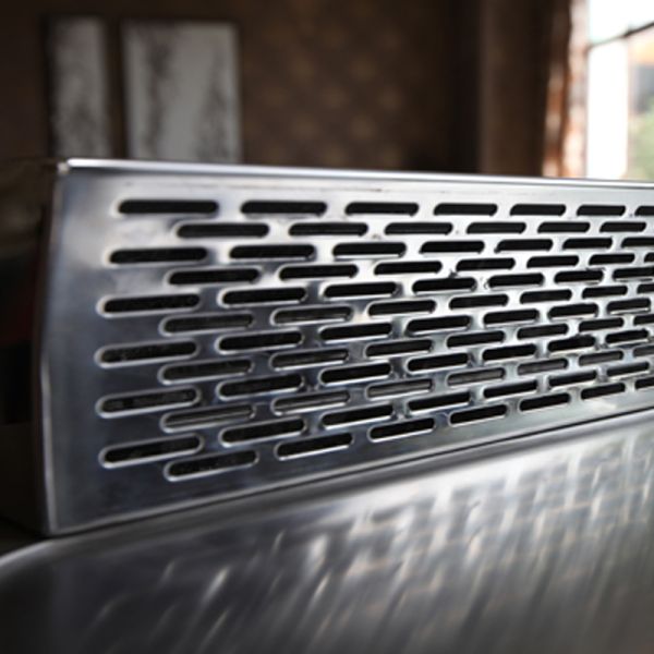 Stainless Steel 304 Teppanyaki Grill Table with 500*380mm Heating Area and Customized Color for Commercial Restaurants