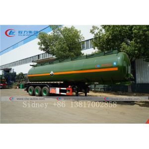 36cbm Q345 Mild Steel Liquid Ammonia Tanker Semi Trailer