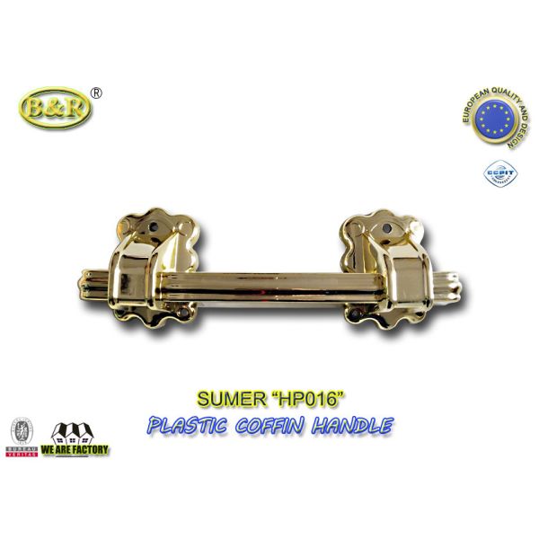 Buy Trim plastic coffin handles , 31*10cm casket accessories HP0016 at wholesale prices