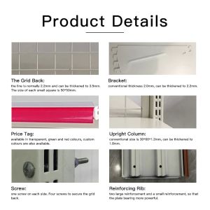 High Quality Can be customer Gondola Shelving Display Shelf