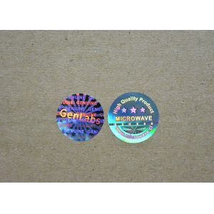 Custom design secure label packaging / shining 3D hologram label / adhesive
