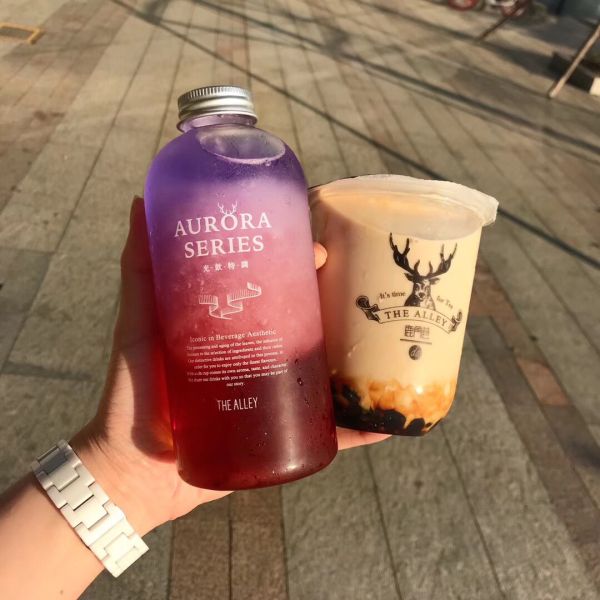 Food Supplement Packaging Disposable Juice Bottles , Blue 450ml Plastic Bottle for Capsule