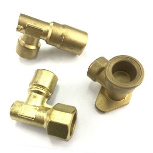 L092 ASTM Standard OEM Copper Forging Part for Customized Designed Tee Pipe