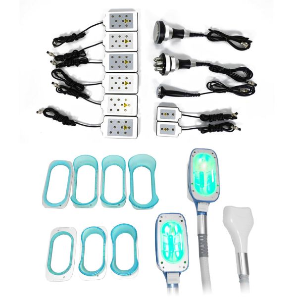 Portable 650nm Cryolipolysis Body Slimming Machine Fat Freezing 6 In1