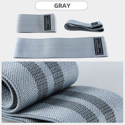 Pilates Custom Printed Fabric Resistance Bands Glute Gym Polyester Latex