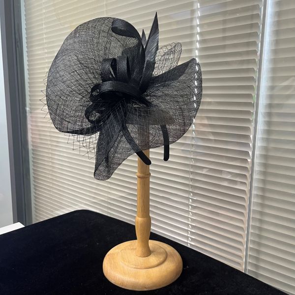 Buy Millinery Supplies Headband Veil Sinamay Hat Fascinator at wholesale prices