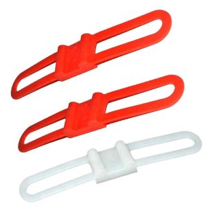 Custom Silicone Rubber Bands for Bicycle Packaging MOQ 500PCS