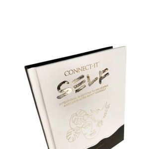 2.5MM Chipboard Journal Book Printing 220 Pages Interior Logo Foiled Finishing