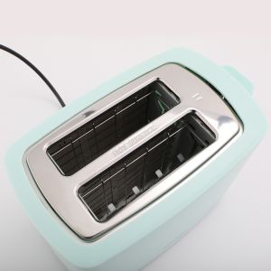 Electric Digital Led Display Toaster 2 Slice Stainless Steel Smart