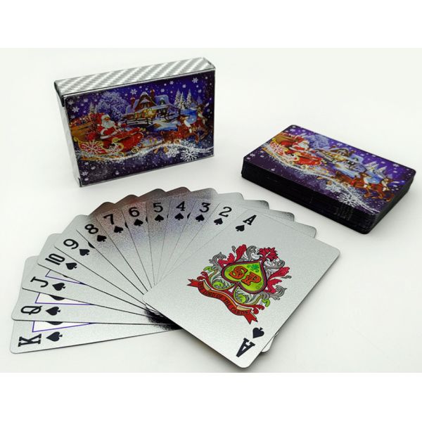 Buy Flexible 0.32mm Waterproof Plastic Playing Cards at wholesale prices