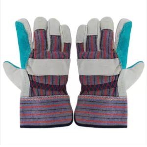 High Quality Leather Work Assembly Gloves / Working Gloves