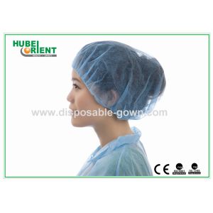 China Single Elastic Polypropylene Nonwoven Bouffant Hair Cover on sale
