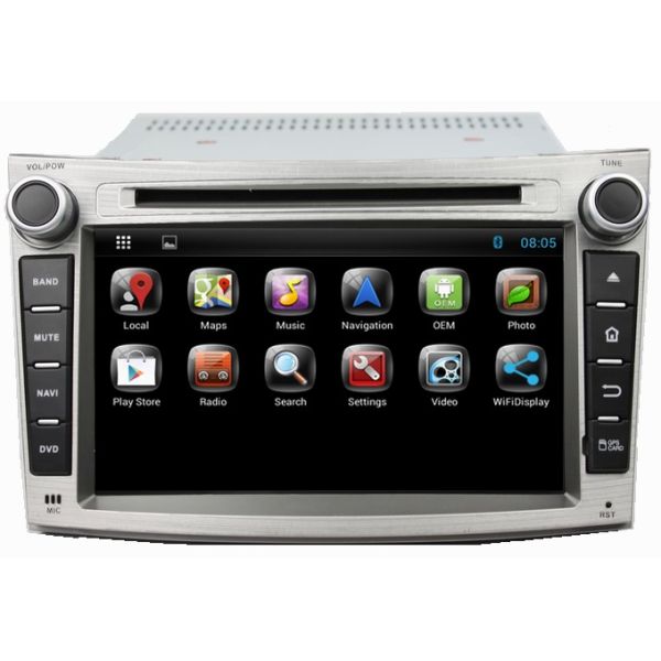 Ouchuangbo Car GPS Navi Radio Stereo Bluetooth 3G Wifi Subaru Legacy /outback 2009-2012 Android 4.2 DVD OCB-7065C