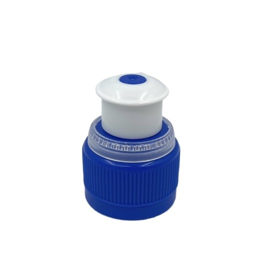 Waterproof Plastic Disc Top Flip Cap 28/410 Tamper Evidence Push Pull Bottle