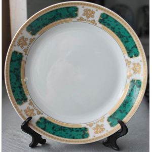 China Sublimation 8" Green Border plate on sale
