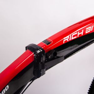 Folding Lightweight Electric Bike Lunar Shape For Ladies 36v 250w 9.6ah