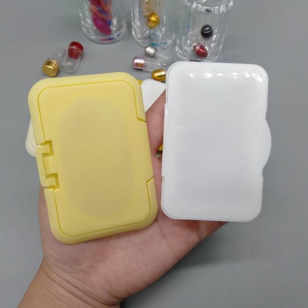 ISO9001 Wet Wipes Cover Lid 98mm Childproof Flip Top Cap