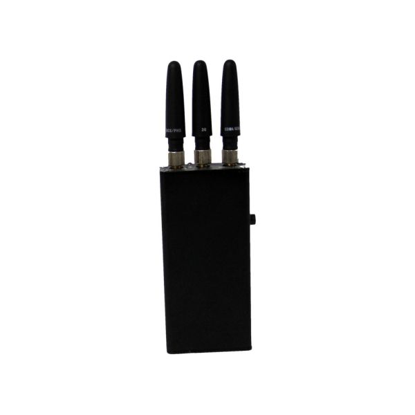 3 Bands Portable Cell Phone Jammer Handheld For WiFi Bluetooth GPS 3G