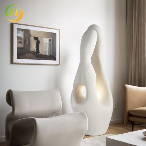 White Irregular Floor Lamp