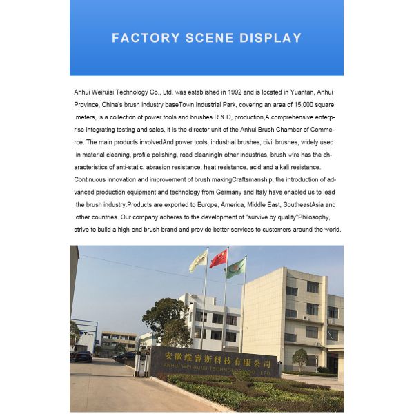 Customized Street Sweeping Brush Gutter Brooms 255mm