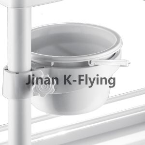 Plastic portable Hospital Nursing Treatment Medical Trolley