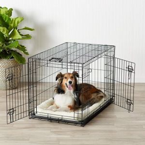 Quality CE 4 Roller Feet 91x58x66cm Metal Dog Crates for sale