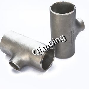 Astm A182 F304 Stainless Steel Pipe Fittings Equal Or Reducing Tee Seamless