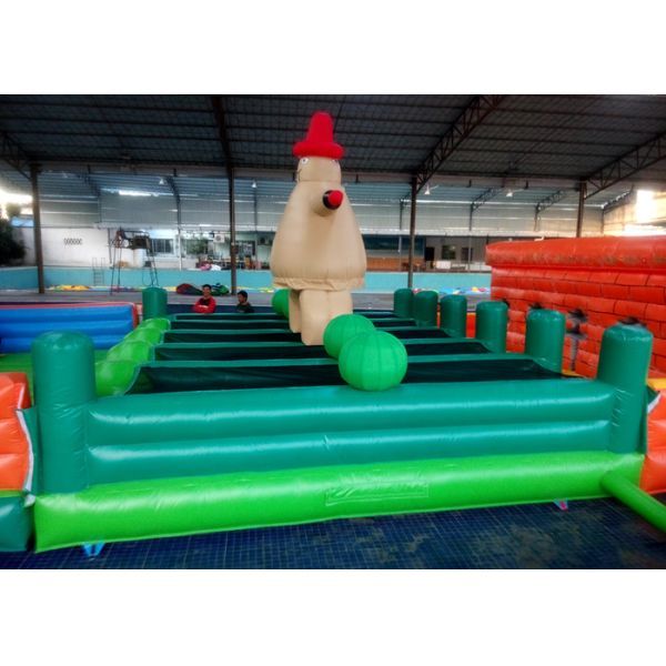 0.55 mm PVC Tarpaulin Inflatable Amusement Park Outdoor Playground
